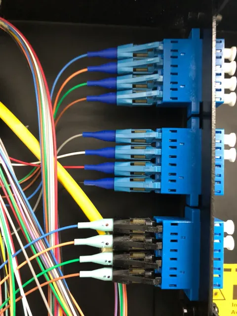 1000-10,000+ mbps speed SM/MM  fiber with custom strand-counts