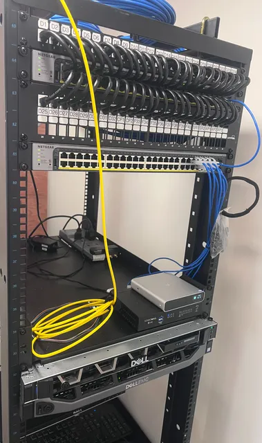 End - Full office Voice, Data, Wifi AP cabling and Network Integration